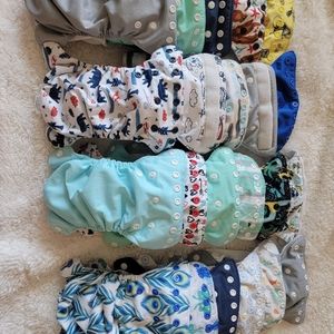 Thirsties aio newborn cloth diapers